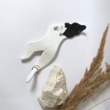 Gliniana figurka Gracja – podstawka na pierścionki, Maison Fragile, pakamera.pl