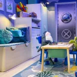 kosmiczny pokój dziecięcy