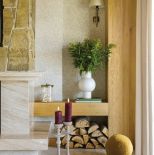 schowek półka na drewno