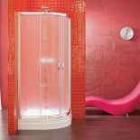 Półokrągła kabina szklana (marka Cersanit), 1045 zł. ROVESE