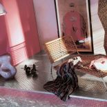 Połyskujące mozaiki zrobione z opiłków metalu