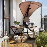 pomysł na nowoczesny balkon