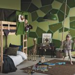 zielony pokój dla chłopca