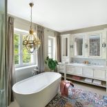 pomysł na aranżację łazienki z wanną