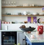 pomysł na półki w kuchni