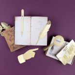 Pomysł na prezent z papieru, metalu i szkła