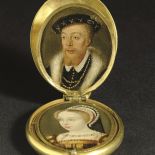 Medalion rodzinny zawierający 8 portretów, ok. 1600 r.