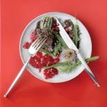 Posrebrzane nóż (375 zł) i widelec (290 zł) z kolekcji Gio. ROBBE BERKING