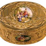 Pozłacana pozytywka ze scenkami rodzajowymi. TOPFOTO/FORUM