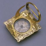 Pozłacany kompas słoneczny, Jakob Emanuel Laminit, 1748 r.