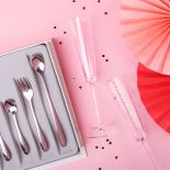 łyżki i widelce z serduszkami