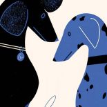 prezenty na walentynki plakat z pieskami