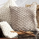 Producent: Eurofirany. Dziergane inspiracje: dom ciepło ubrany