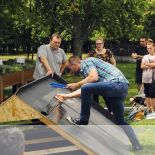 Projekt ZIELONE MIASTO: warsztaty MÓJ ZIELONY DACH.