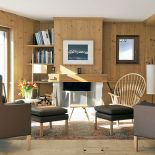 Proste, ciepłe, jasne wnętrza z odrobiną najlepszego dizajnu.