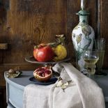 Romantyczna kolacja dla dwojga: dania z owocem granatu