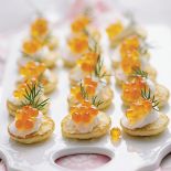 Minibliny z kawiorem