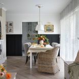 przytulna jadalnia w domu Irysovo Home