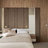 przytulna i elegancka beżowa sypialnia