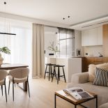 przytulne mieszkanie w stylu japandi