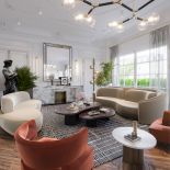 aranżacja salonu w stylu glamour