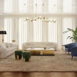 przytulny salon w stylu glamour