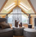przytulny dom z bali wnętrza