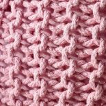 Puf różowy Serenity, DUKA. Skandynawski spokój i harmonia