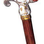 Rączka z porcelany, XVIII w., Europa