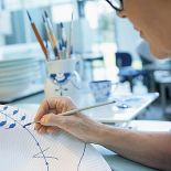 Ręcznie malowane. Porcelana Royal Copenhagen