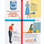 Reklama farb Benjamina Moore. Spełnione marzenia