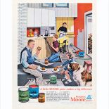 Reklama farb Benjamina Moore. Spełnione marzenia