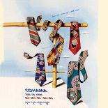 Reklama krawatów Cohama, 1947 r. Jak Chorwaci nauczyli nas wiązać krawaty
