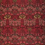 Replika tkaniny zaprojektowanej dla królowej Wiktorii do Windsoru, Morris Co. GALERIA WNĘTRZE