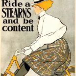 Ride stearns and be content , projekt reklamy: Edward Penfield. Fot. Fotochannels