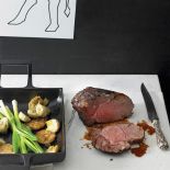 Rosbef z pieczonym czosnkiem. Dla miłośników steków, kotlecików, medalionów