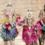 Rytualne maski z Afryki. Fot.East News