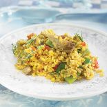 Ryż z warzywami. Smaki południowych wód