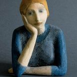 Rzeźba Sylwi Żebrowskiej. Rzeźby zadumane