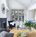 salon modern classic aranżacja wnętrza