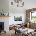 styl modern farmhouse salon