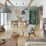 sztukateria dekoracja ściany w jadalni