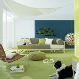 Ściany pomalowane farbami Caparol. Ściany z rumieńcem od Caparola