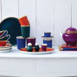 Serwis śniadaniowy Colour. Kolorowa porcelana