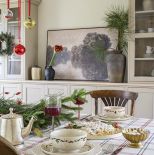 jadalnia w stylu skandynawskim i angielskim