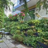 Ogród ze skarpą przy parku Morskie Oko