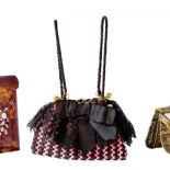 Skórzana torba z szylkretowym przodem inkrustowanym masą perłową, 1820 r., Niemcy, Tassen Museum Hendrikje/Museum of