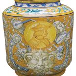 Słoik na lekarstwa, XVI-XVIII w. Majolika