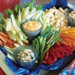 Smaczne i zdrowe przekąski na przyjęcie, nie tylko w ogrodzie.