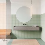 modne sposoby układania płytek w łazience